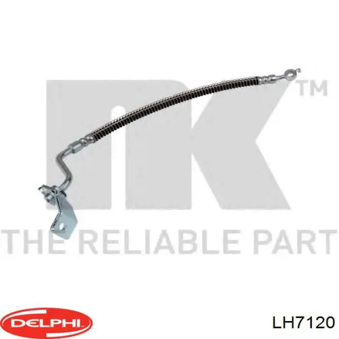 Купить 5881226350 Hyundai/Kia Шланг тормозной задний левый