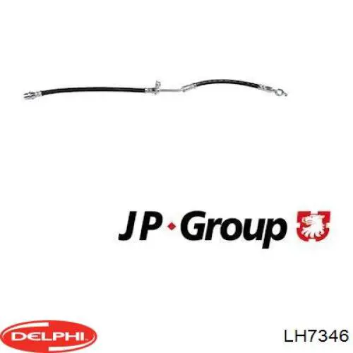 Шланг тормозной передний, левый ABE C801038ABE цена, от 16.43 USD