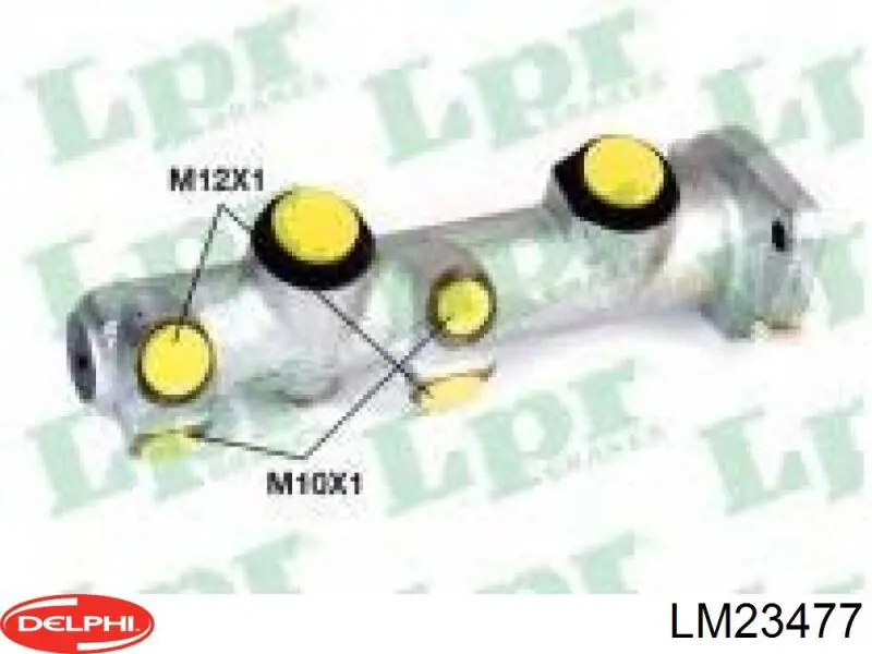 LM23477 Delphi цилиндр тормозной главный
