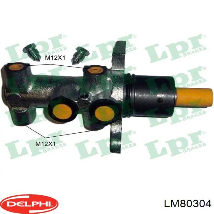 Цилиндр тормозной главный LM80304 Delphi