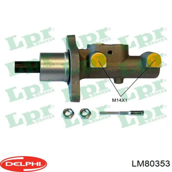 LM80353 Delphi Цилиндр тормозной, главный