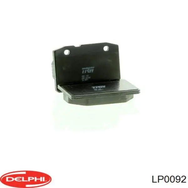 Передние тормозные колодки LP0092 Delphi