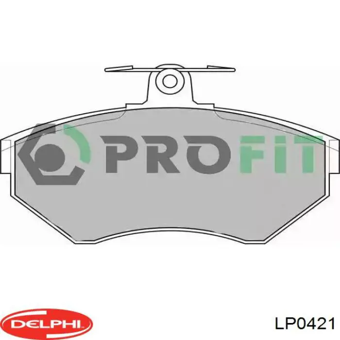 Колодки Delphi LP0421 цена, от 13.11 USD