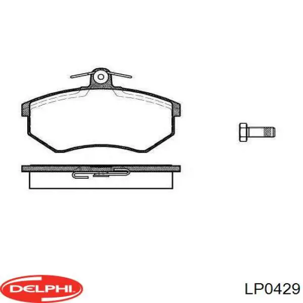  Delphi LP0429 цена, от 24.67 USD