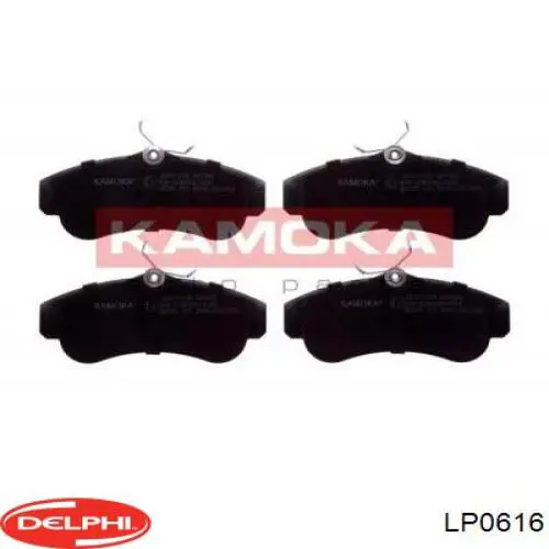 Колодки Delphi LP0616 цена, от 17.76 USD