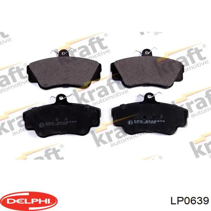 Колодки Delphi LP0639 цена, от 19.36 USD