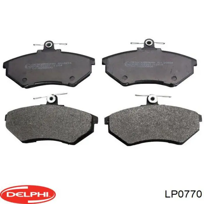 Купить LP0770 Delphi Колодки тормозные