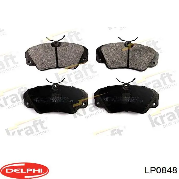 Колодки Delphi LP0848 цена, от 21.01 USD