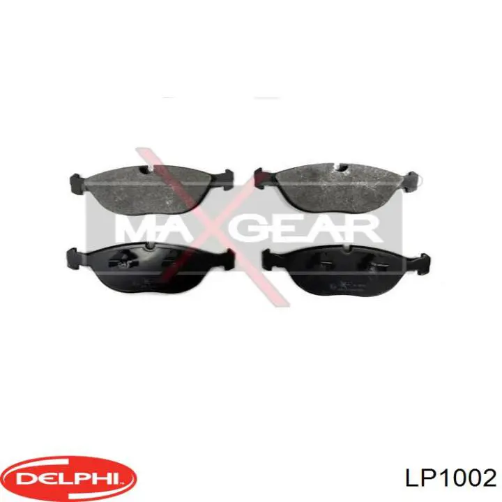 Колодки Delphi LP1002 цена, от 41.75 USD
