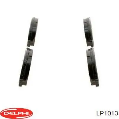 Передние тормозные колодки LP1013 Delphi