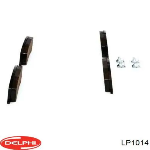 Тормозные колодки Delphi LP1014