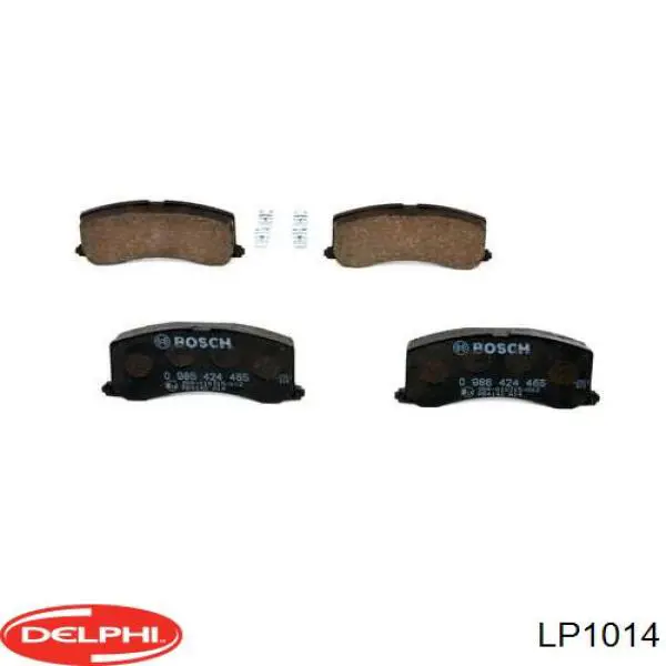 LP1014 Delphi Колодки передние