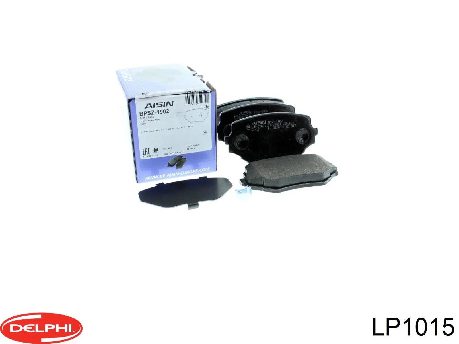 Тормозные колодки Delphi LP1015
