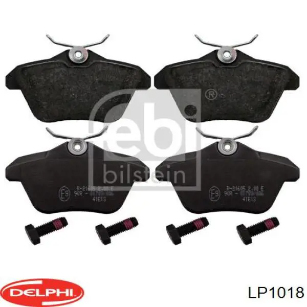 Задние тормозные колодки LP1018 Delphi
