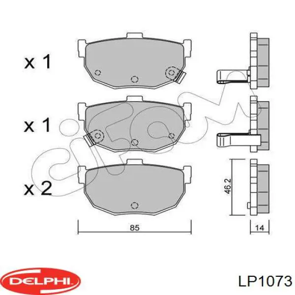 LP1073 Delphi