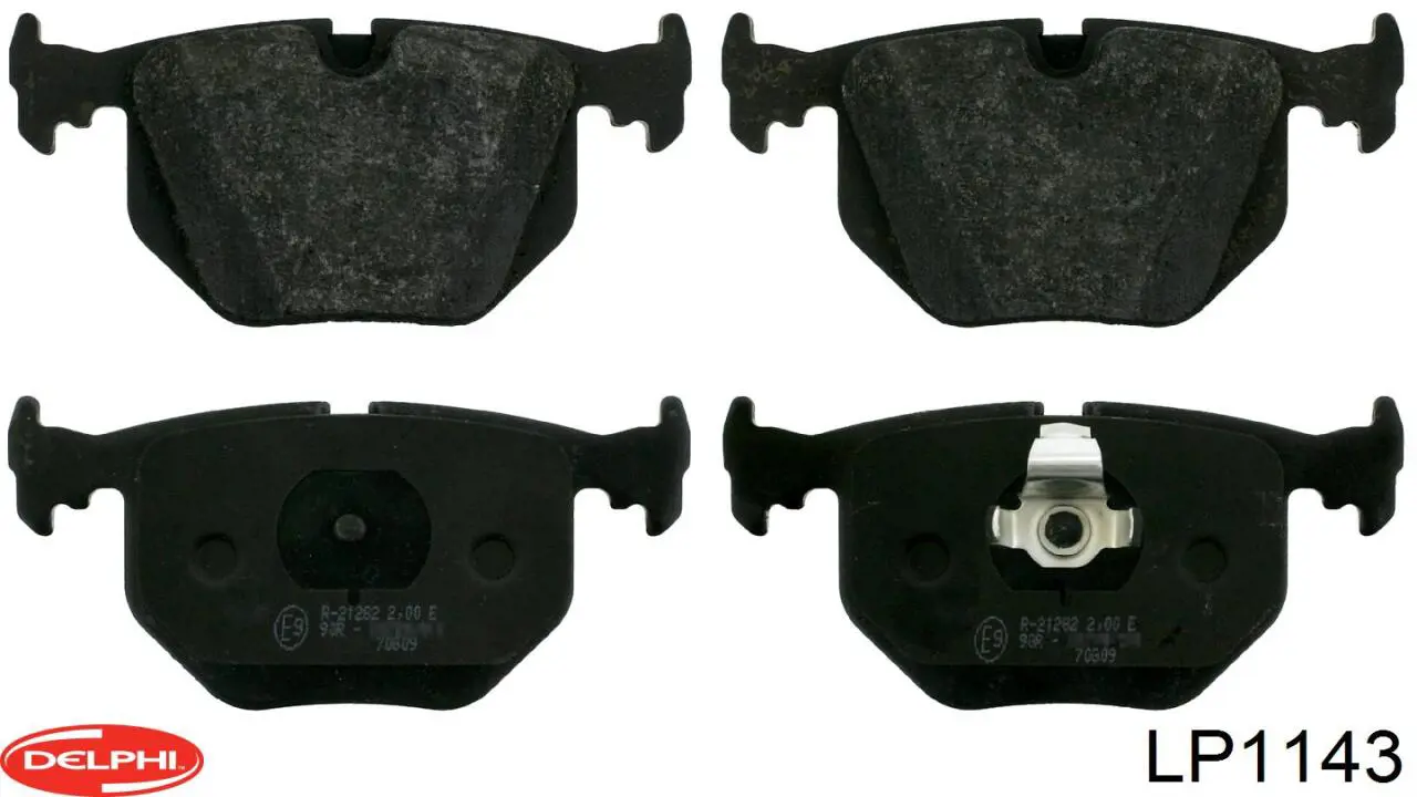 Колодки дисковые  Delphi LP1143 цена, от 33.39 USD
