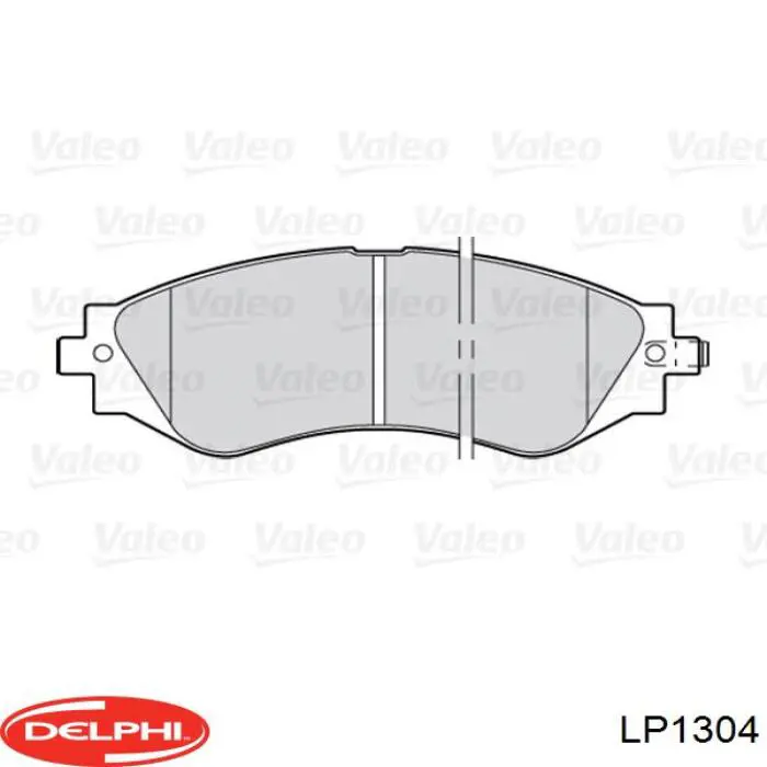 Колодки Delphi LP1304 цена, от 25.33 USD