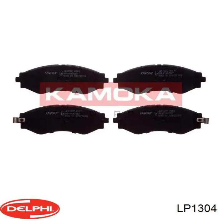 Колодки гальмівні передні, дискові LP1304 Delphi