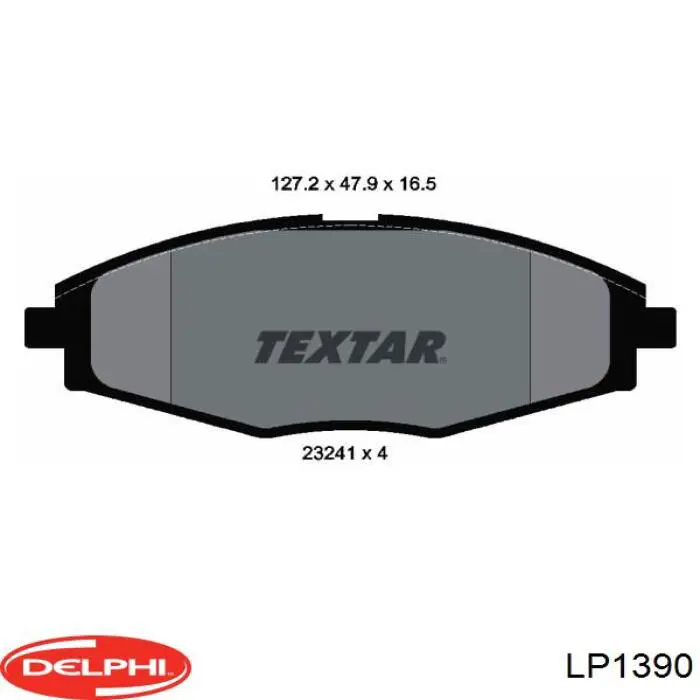 Колодки Delphi LP1390 цена, от 11.40 USD