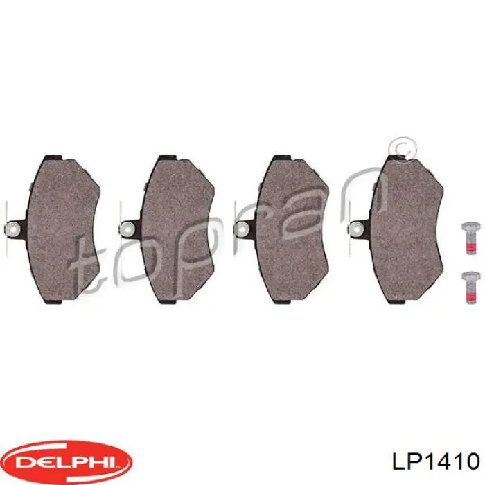 Колодки Delphi LP1410 цена, от 20.11 USD
