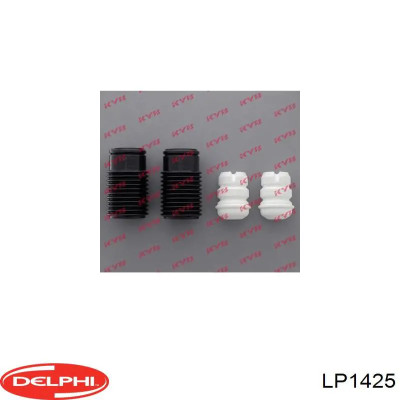 LP1425 Delphi колодки тормозные передние дисковые