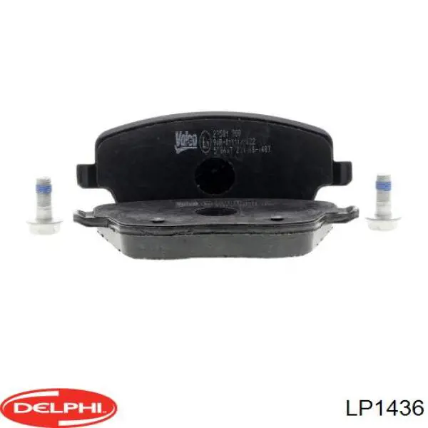 Купить LP1436 Delphi Колодки тормозные