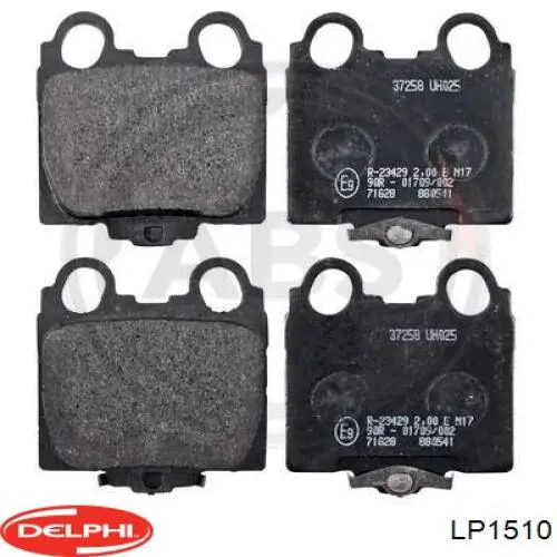 Колодки дисковые  Delphi LP1510 цена, от 19.21 USD