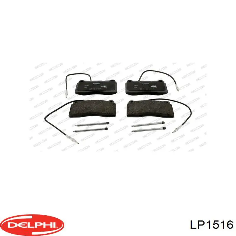 LP1516 Delphi Колодки передние