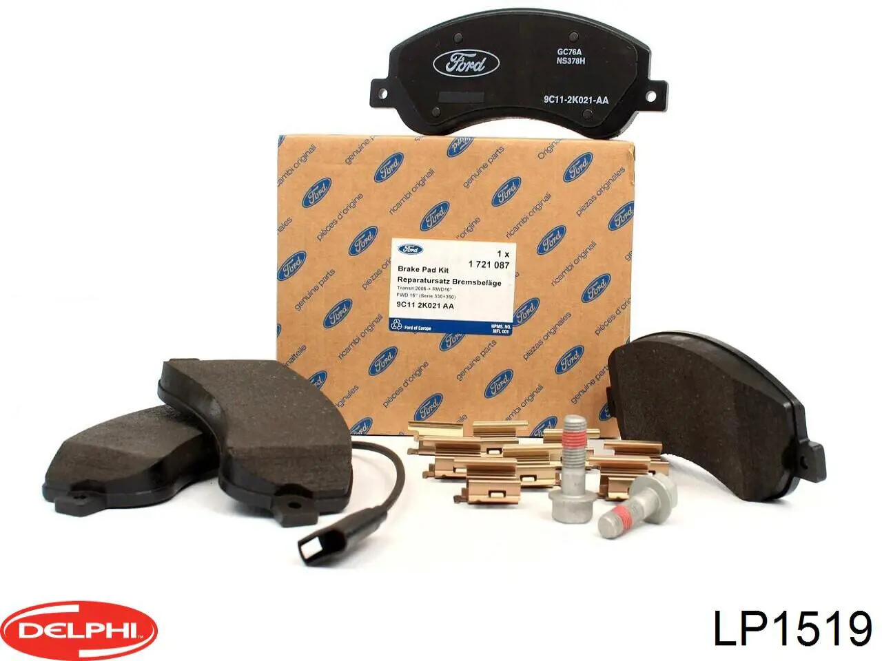 Колодки Delphi LP1519 цена, от 19.03 USD