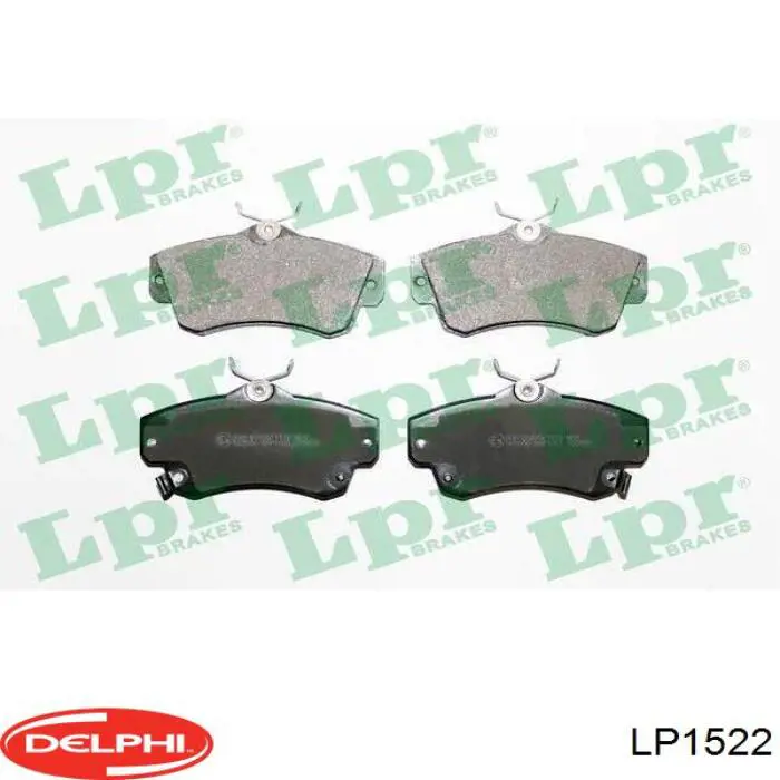 Колодки Delphi LP1522 цена, от 30.18 USD