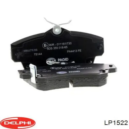 Купить LP1522 Delphi Колодки тормозные