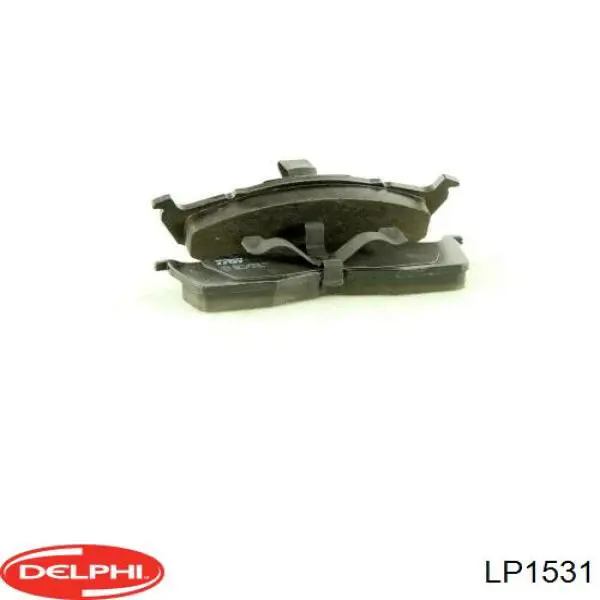 Передние тормозные колодки LP1531 Delphi