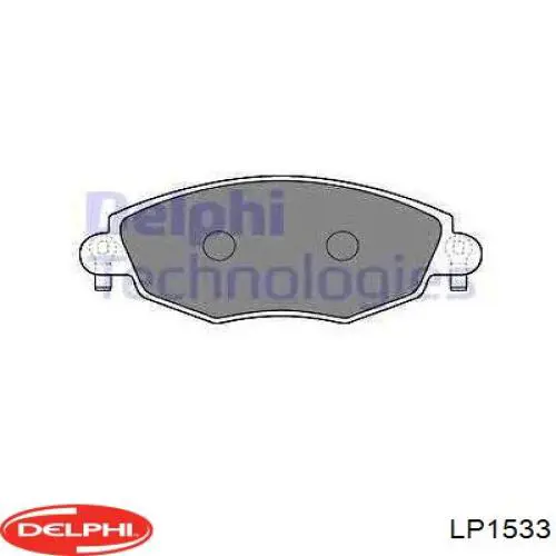 Колодки Delphi LP1533 цена, от 21.41 USD