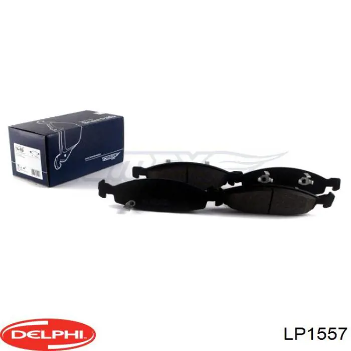 Купить LP1557 Delphi Колодки тормозные