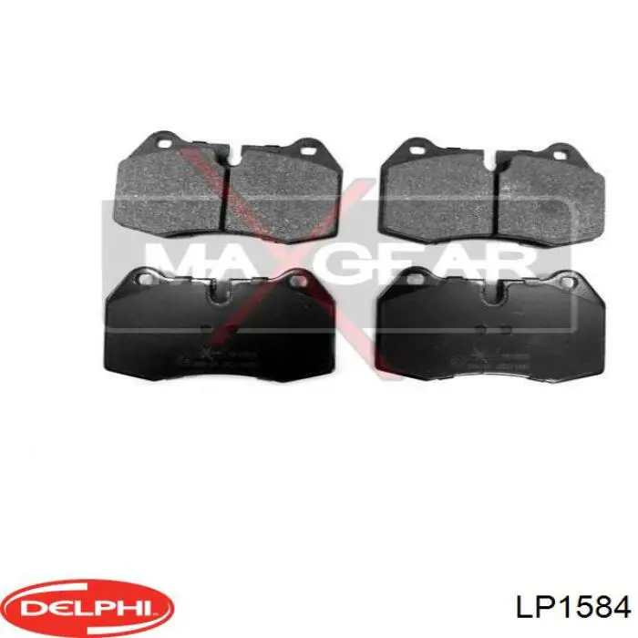 Колодки Delphi LP1584 цена, от 30.75 USD