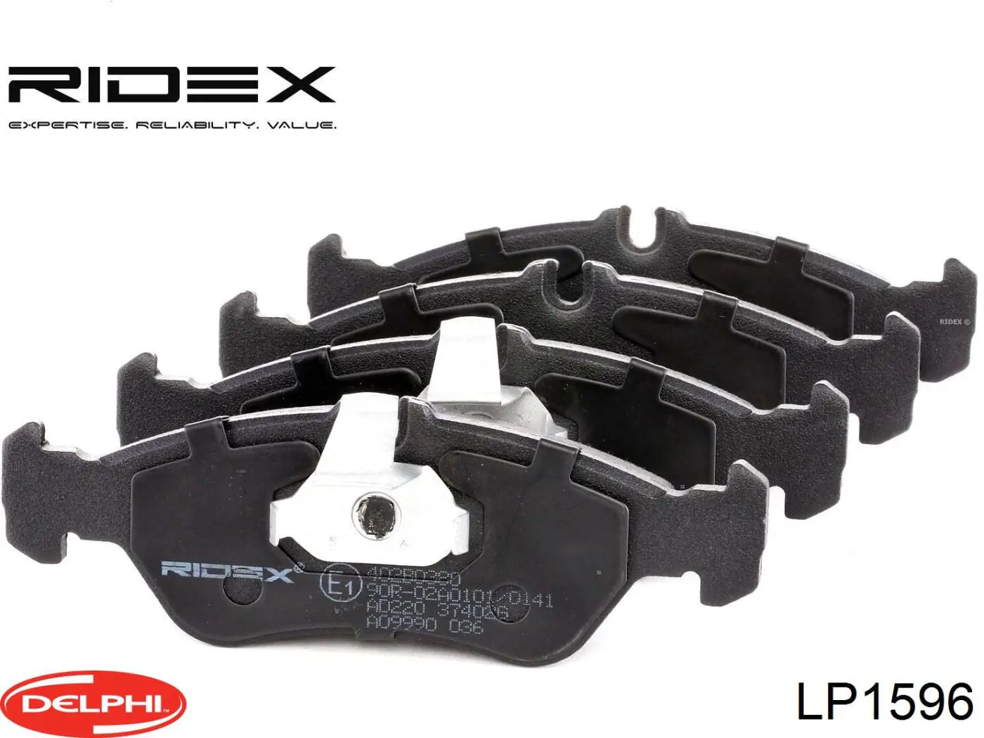 Колодки дисковые  Delphi LP1596 цена, от 24.94 USD