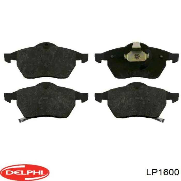 Купить LP1600 Delphi Колодки тормозные
