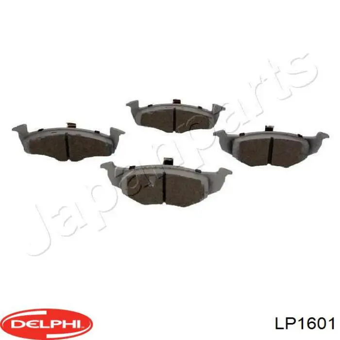 Купить LP1601 Delphi Колодки тормозные