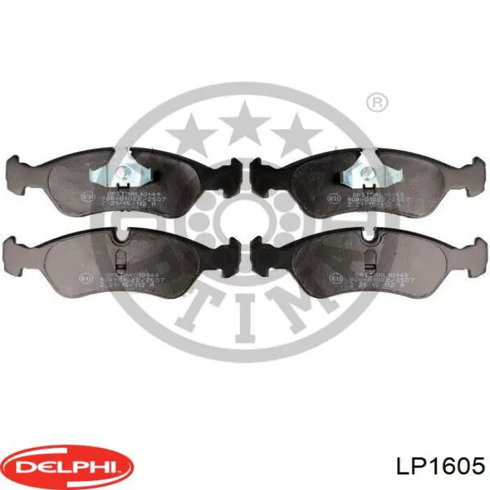 Колодки Delphi LP1605 цена, от 19.14 USD