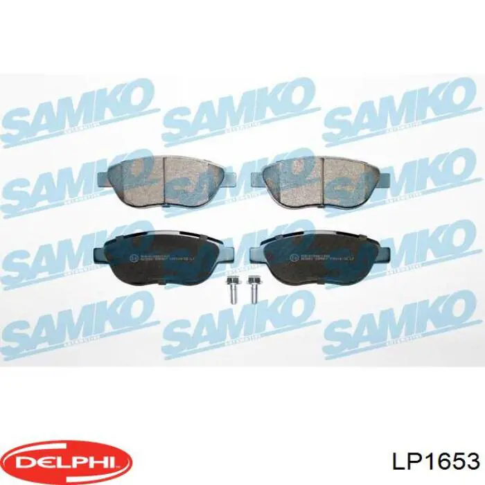 Тормозные колодки Delphi LP1653