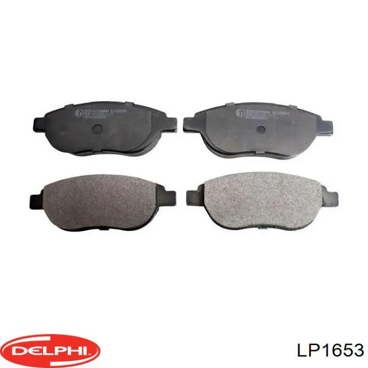 LP1653 Delphi Колодки передние
