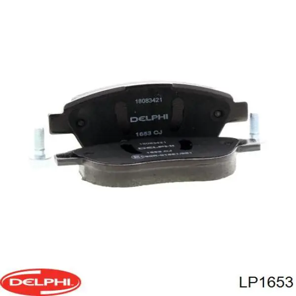Купить LP1653 Delphi Колодки тормозные
