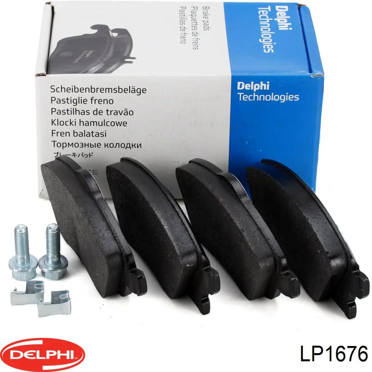 Колодки Delphi LP1676 цена, от 23.65 USD