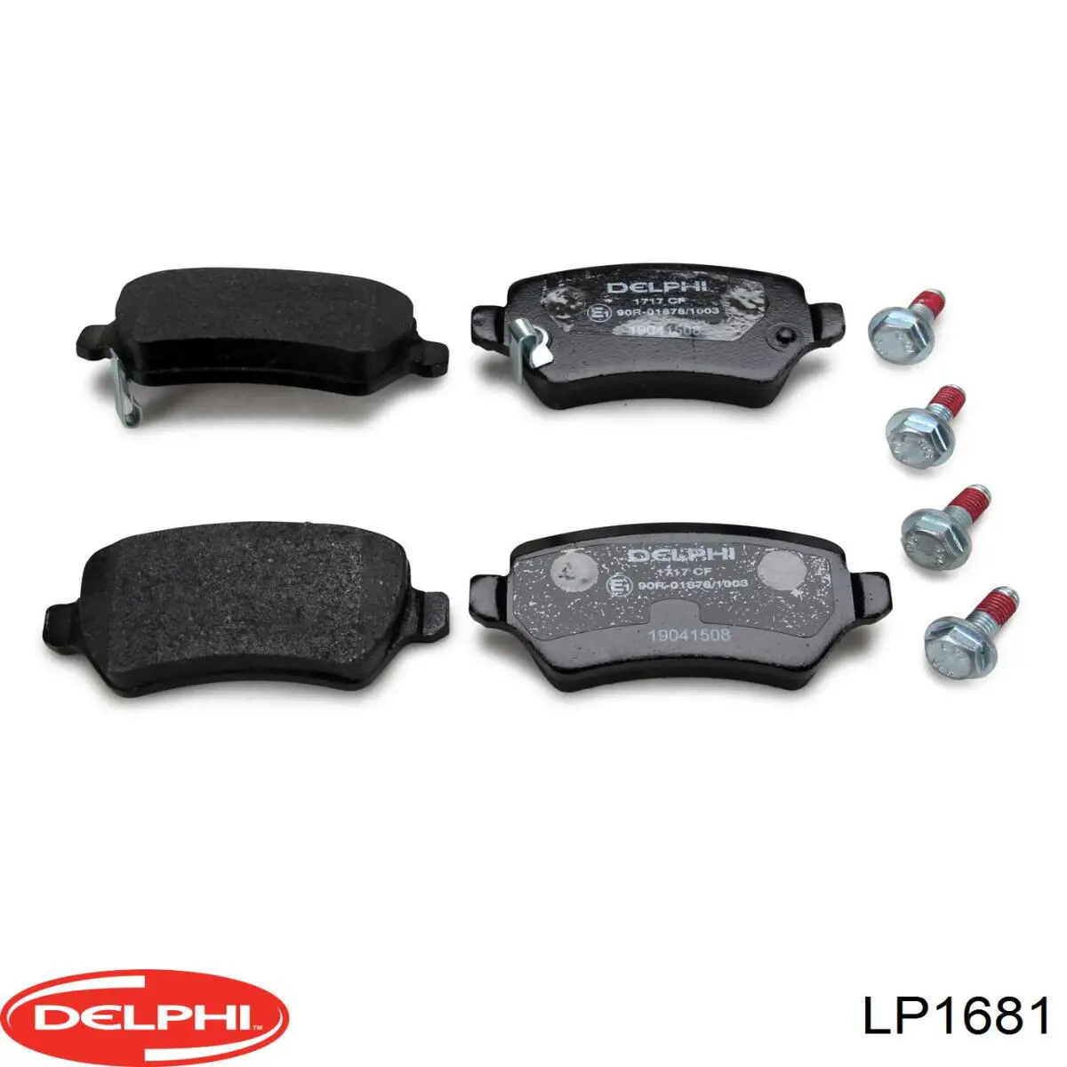 Колодки дисковые  Delphi LP1681 цена, от 20.31 USD