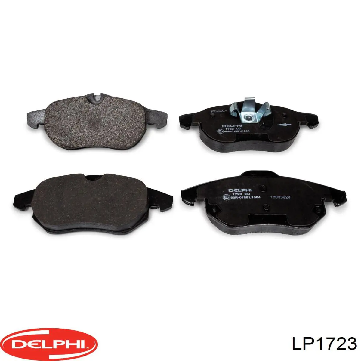 Колодки Delphi LP1723 цена, от 22.84 USD