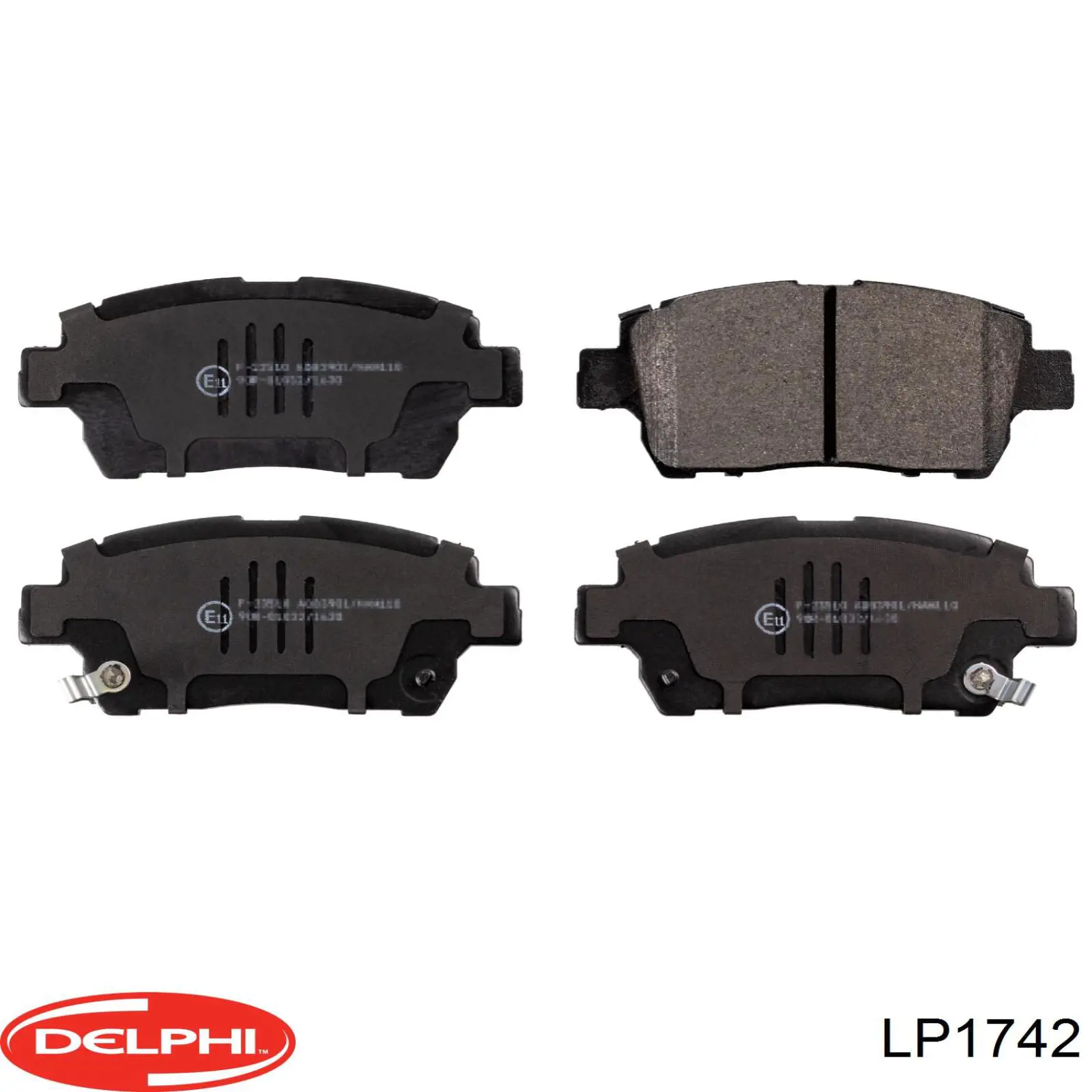 Колодки Delphi LP1742 цена, от 14.62 USD