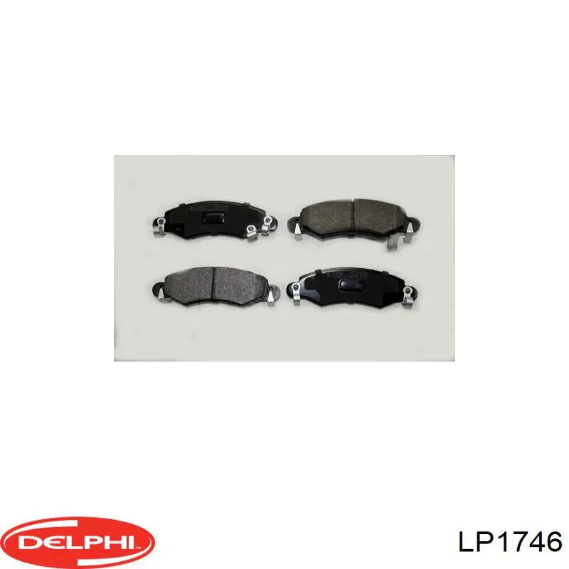 Колодки Delphi LP1746 цена, от 17.01 USD