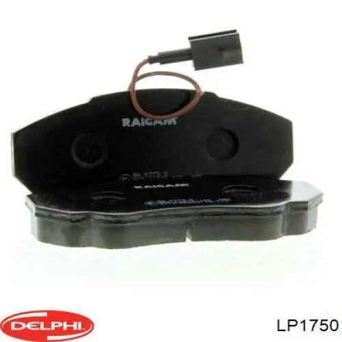 Купить LP1750 Delphi Колодки тормозные