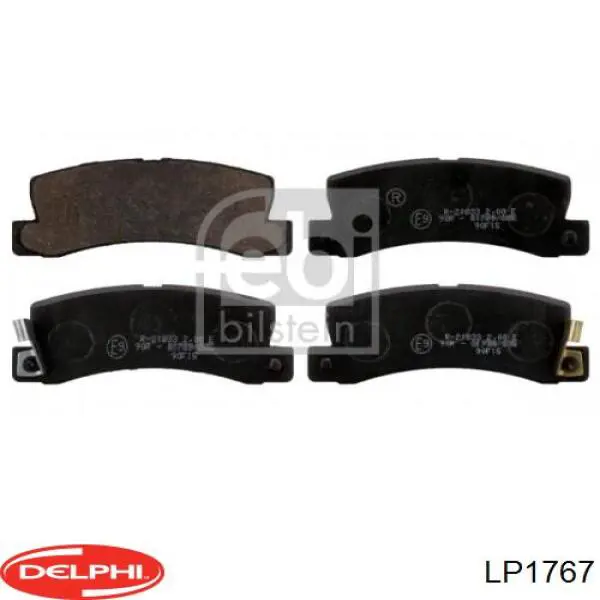Передние тормозные колодки LP1767 Delphi