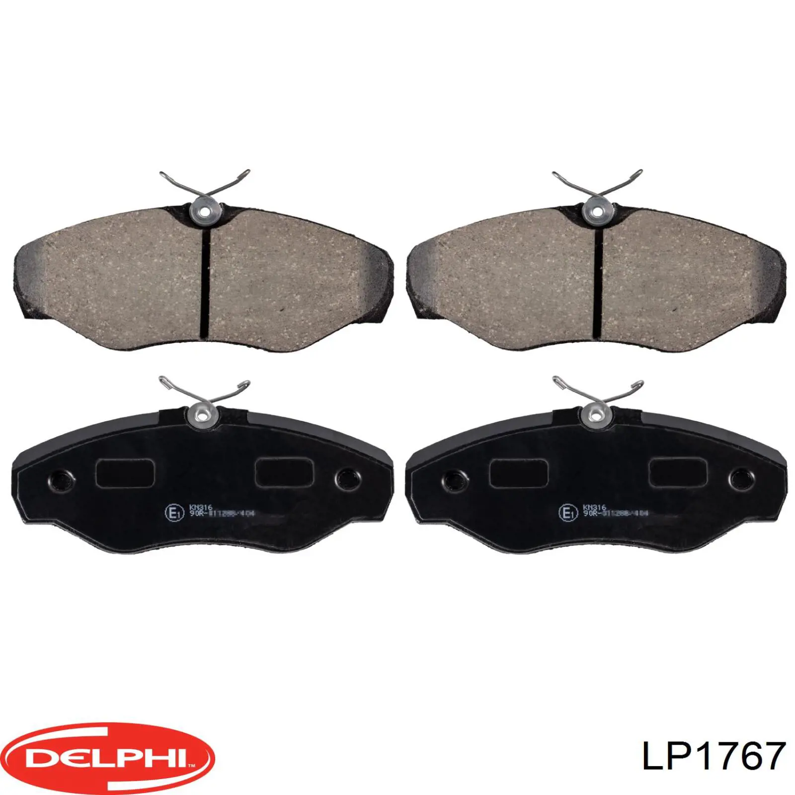 Колодки Delphi LP1767 цена, от 30.27 USD